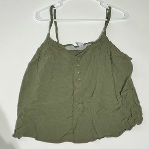 OLD NAVY Green Tank XL